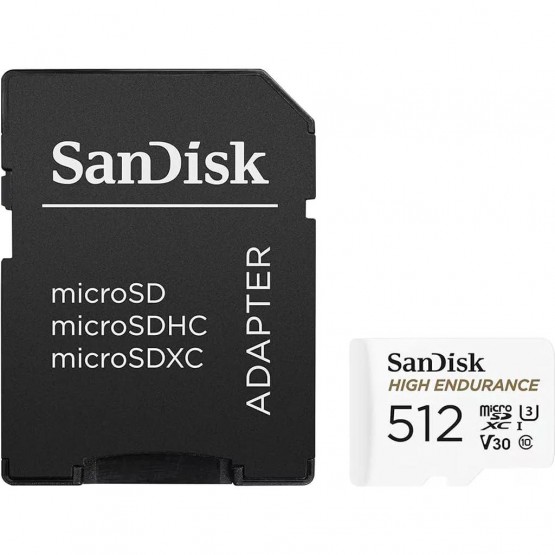 Карта памяти SanDisk High Endurance microSDXC SDSQQNR-512G-GN6IA 512GB Карта памяти SanDisk High Endurance microSDXC SDSQQNR-512G-GN6IA 512GB