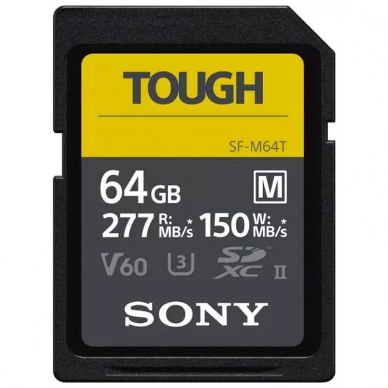 Карта памяти Sony SDXC 64GB UHS-II SF-M Tough (SFM64T)
