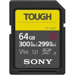 Карта памяти Sony SF-G TOUGH 64Gb UHS-II 300Mb/s (SF64TG)