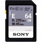 Карта памяти Sony SDXC SF-E64 64GB Карта памяти Sony SDXC SF-E64 64GB