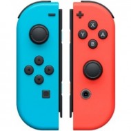Игровая приставка Nintendo Switch OLED (черный, с неоновыми Joy-Con)