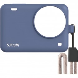 Силиконовый чехол с ремешком  SJ11, SJ10, SJ9 (темно-синий)
