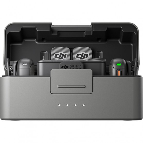 Радиосистема DJI Mic 3 (2TX + 1RX + Charging Case, черный)