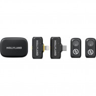 Радиосистема Hollyland LARK A1 Combo Verison (темно-серый)