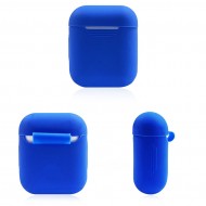 Чехол силиконовый для Apple AirPods, AirPods 2 (ультрамариновый)