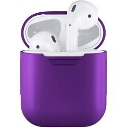 Силиконовый чехол для Apple AirPods, AirPods 2 Фиолетовый