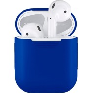 Чехол силиконовый для Apple AirPods, AirPods 2 (ультрамариновый)