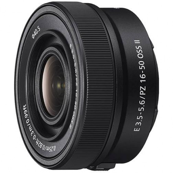 Объектив Sony E PZ 16-50mm f/3.5-5.6 OSS II (черный)