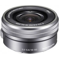 Объектив Sony E PZ 16-50mm f/3.5-5.6 OSS (SELP1650) Серебристый