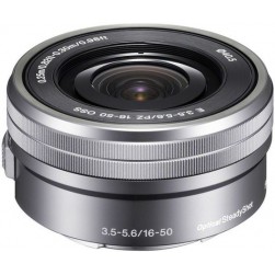 Объектив Sony E PZ 16-50mm f/3.5-5.6 OSS (SELP1650) Серебристый