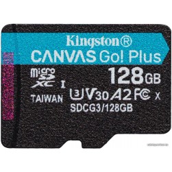 Карта памяти Kingston Canvas Go! Plus microSDXC 128Gb (SDCG3/128GBSP)