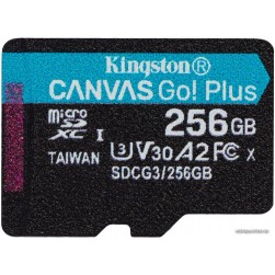 Карта памяти Kingston Canvas Go! Plus microSDXC 256Gb (SDCG3/256GBSP)