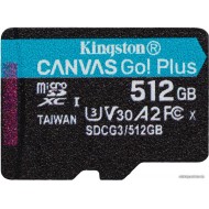 Карта памяти Kingston Canvas Go! Plus microSDXC 512Gb (SDCG3/512GBSP)