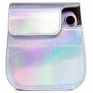 Чехол Rumi Pixie для Fujifilm Instax mini 11/12 (переливающийся серебристый)
