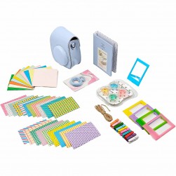 Подарочный набор Rumi Mini Kit для Fujifilm Instax (7 в 1, голубой)