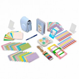 Подарочный набор Rumi Super Kit для Fujifilm Instax (10 в 1, голубой)