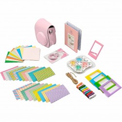 Подарочный набор Rumi Mini Kit для Fujifilm Instax (7 в 1, розовый)