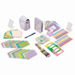 Подарочный набор Rumi Super Kit для Fujifilm Instax (10 в 1, сиреневый)