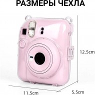 Чехол и ремень Rumi SnapLink (Clear) для Fujifilm Instax mini 12