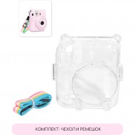 Чехол и ремень Rumi SnapLink (Clear) для Fujifilm Instax mini 12