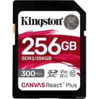 Карта памяти Kingston Canvas React Plus SDXC 256GB V90