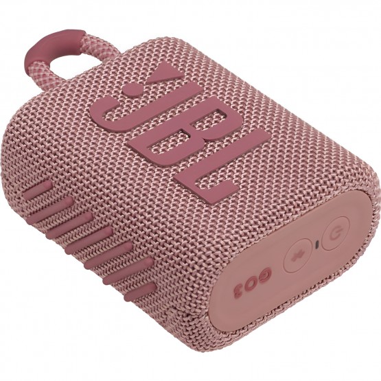 Портативная акустика JBL Go 3 Pink