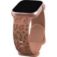 Ремешок Rumi силиконовый для Apple Watch 38mm, 40mm, 41mm (коричневый)
