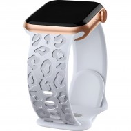 Ремешок Rumi силиконовый для Apple Watch 38mm, 40mm, 41mm (темно-серый)