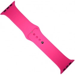 Силиконовый ремешок Sport Band для Apple Watch 38 / 40 / 41mm (фуксия)