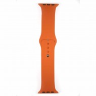 Ремешок силиконовый Rumi Sport Band для Apple Watch 42mm, 44mm, 45mm (облепиховый)