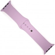 Силиконовый ремешок Sport Band для Apple Watch 42 / 44 / 45mm (сиреневый)