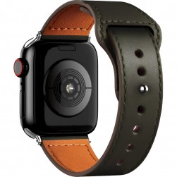 Кожаный ремешок Rumi Empire для Apple Watch 38/40/41mm (черный)