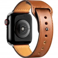 Кожаный ремешок Rumi Empire для Apple Watch 42/44/45mm (коричневый)