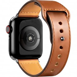 Кожаный ремешок Rumi Empire для Apple Watch 38/40/41mm (коричневый)