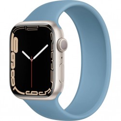 Силиконовый ремешок Rumi Mono (без застежки) для Apple Watch 38 / 40 / 41mm (синий)