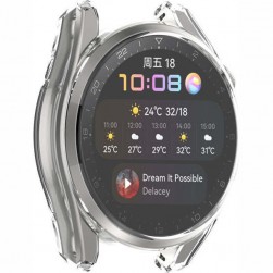 Силиконовый чехол Rumi для Huawei Watch 3 прозрачный