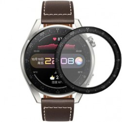 Стекло Rumi Hybrid для Huawei Watch 3 Pro (с черной рамкой)