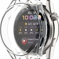 Чехол силиконовый Rumi для Huawei Watch 3 Pro (прозрачный)