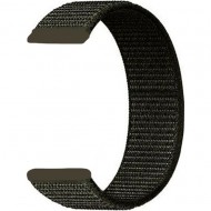 Ремешок нейлоновый Rumi Velcro 20 мм (оливково-серый) 