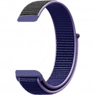 Нейлоновый ремешок на липучке Rumi Velcro 22mm (фиолетовый)