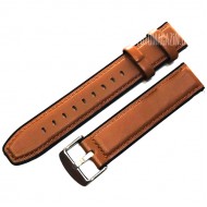 Ремешок кожаный Rumi Derbi 22 мм (коричневый)