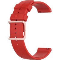 Ремешок Rumi Vivoactive силиконовый для часов 20 мм (красный)