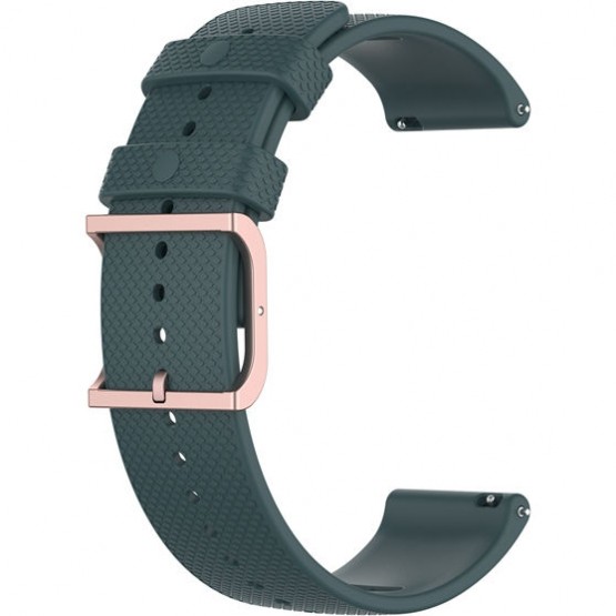 Ремешок Rumi Vivoactive силиконовый для часов 20 мм (лесной зеленый)