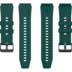 Ремешок Rumi WATCH GT 22L силиконовый для часов 22 мм (лесной зеленый)