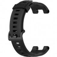 Силиконовый ремешок Rumi для Amazfit T-Rex (черный)