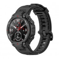 Силиконовый ремешок Rumi для Amazfit T-Rex (черный)