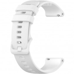 Ремешок Rumi Dots силиконовый 22 мм (белый)