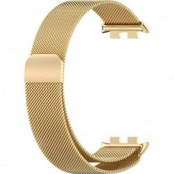 Браслет Rumi Milanese loop металлический для Honor Band 9 (золотистый)