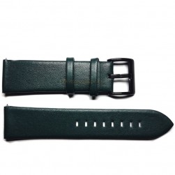 Ремешок Rumi Classic Leather кожаный для часов 22 мм (темно-зеленый)