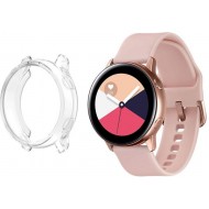 Силиконовый чехол Rumi для Samsung Galaxy Watch Active (прозрачный)